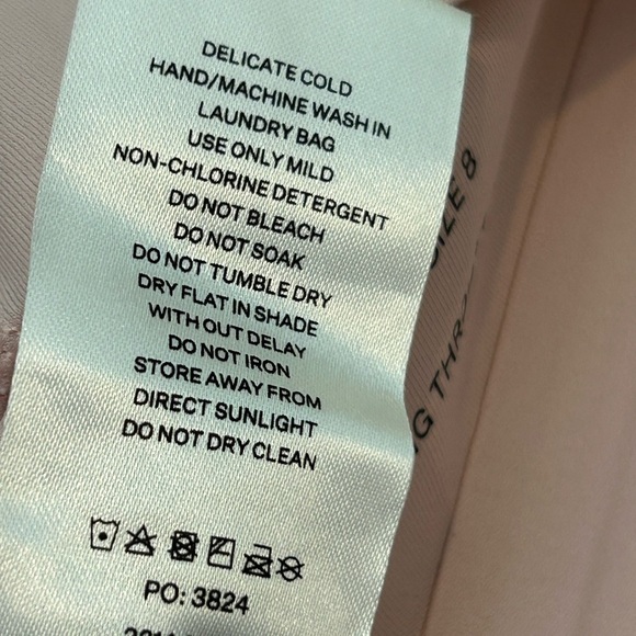 A.J.E. Athletica Women’s Pink Sports Bra Yoga Top - Picture 9 of 15